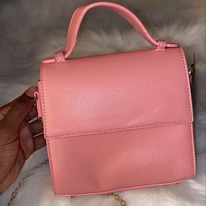 NWT Coral Pink Crossbody Bag
